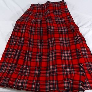 VINTAGE plaid kilt!